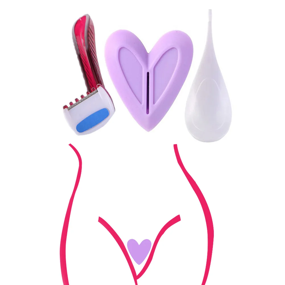 Frauen Bikini Dedicated Privates Rasierschablone Weiblicher Schamhaarrasierer Image