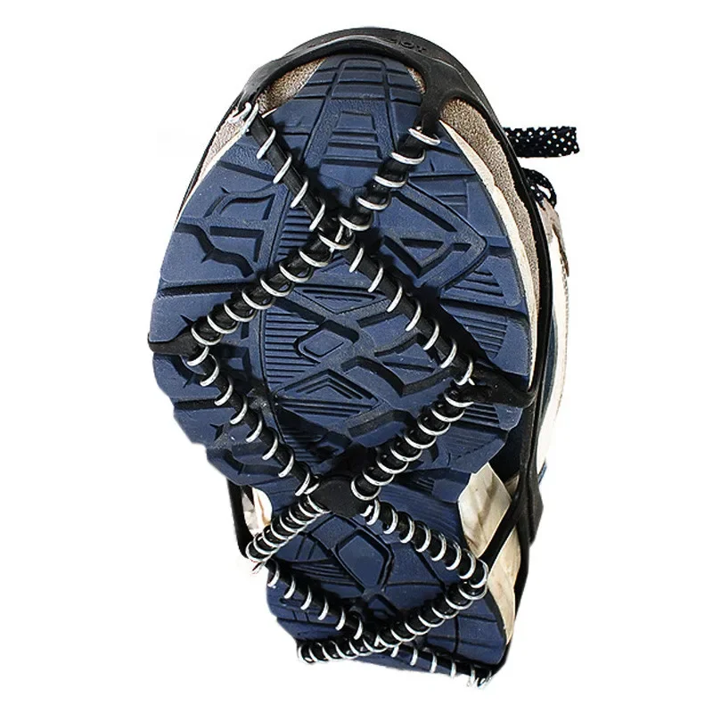 Eis Schnee Route Camping Outdoor Sport Schuhüberzug Walk Traction Cleats Eis Steigeisen Schuhüberzüge 1 Paar rutschfeste Steigeisen Image