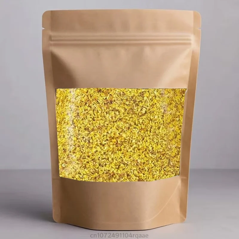 Hochwertige natürliche Osmanthus-Trockenblumen und Knospen, duftendes Gui Hua für Seife, Kerzenbasteln, Essenz-Extraktionsherstellung, Heimdekoration Image