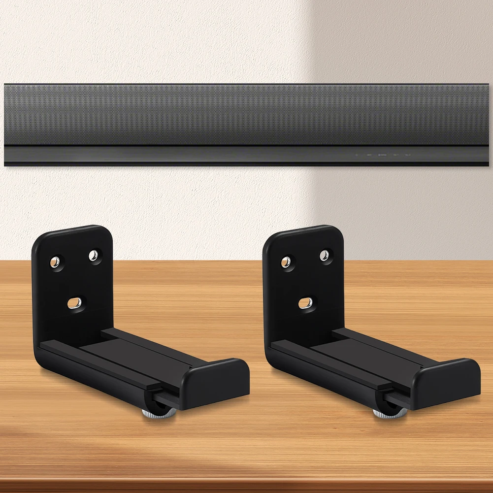 Wandhalterungsset Montagehalterung für Samsung Vizio LG für Bose Soundbar Wandhalterung Anti-Drop Soundbar Lautsprecher Wandhalter Image