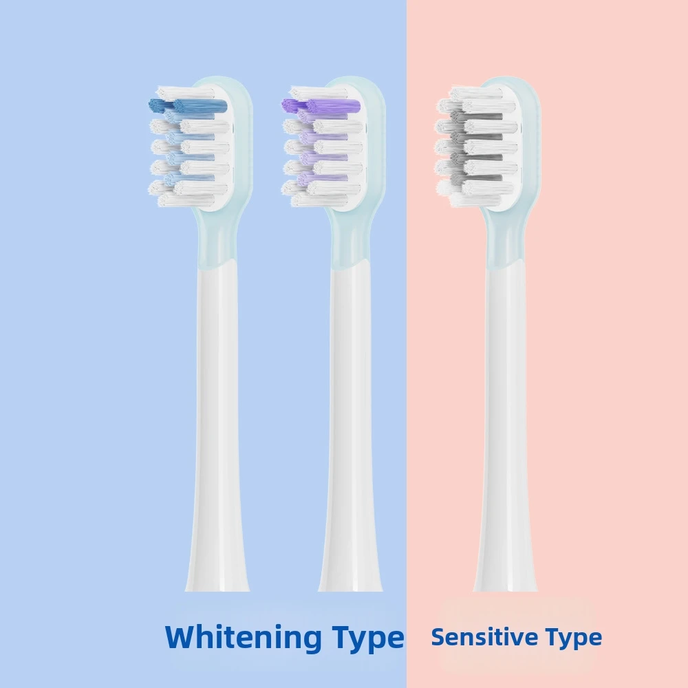 4 Stück/Packung elektrischer Zahnbürstenkopf, kompatibel mit Laifen, Ersatzbürstenköpfe für Erwachsene für Laifen elektrische Zahnbürste Image