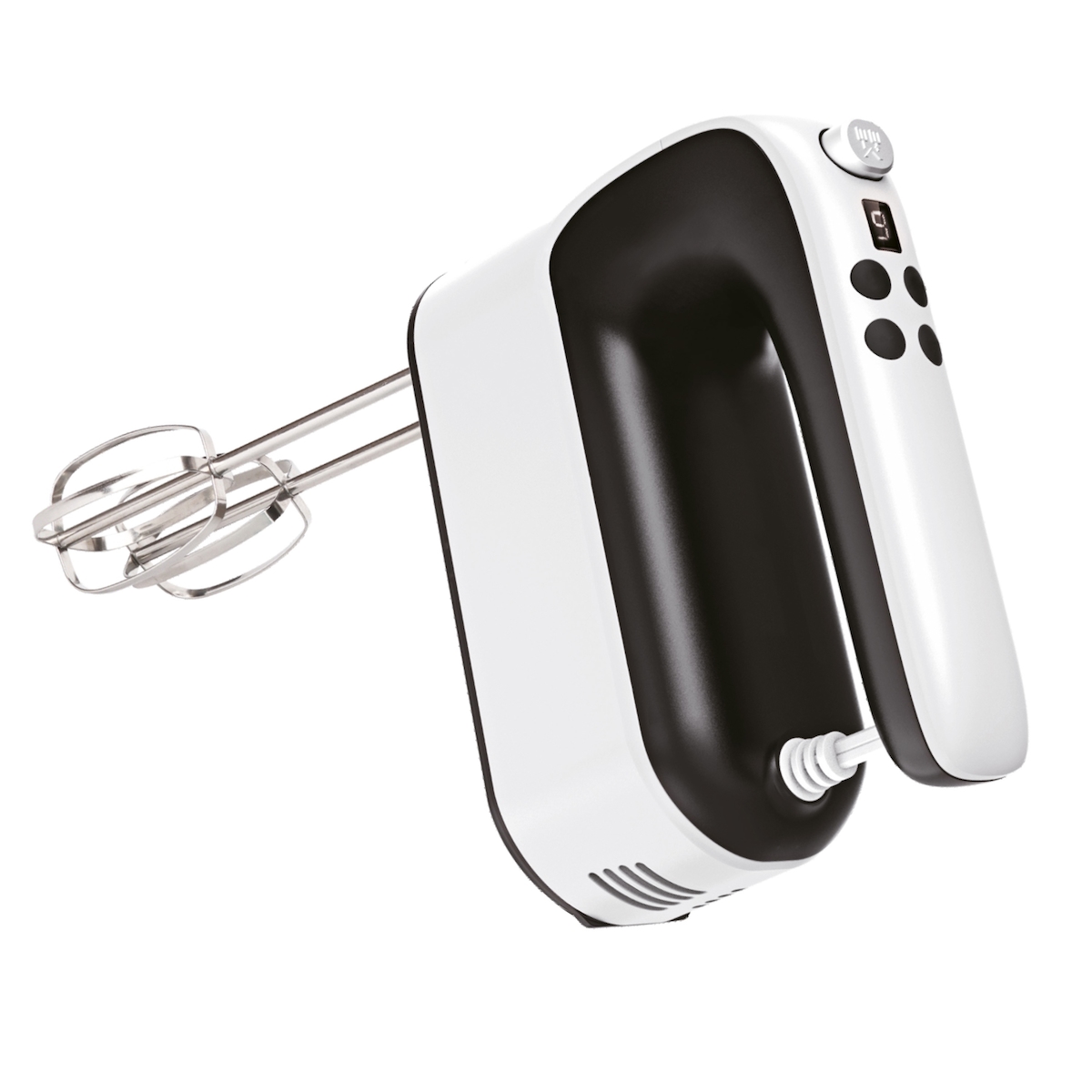 Adler AD 4229 Handmixer 600 Watt mit Rührbesen, Knethaken und Schneebesen Image