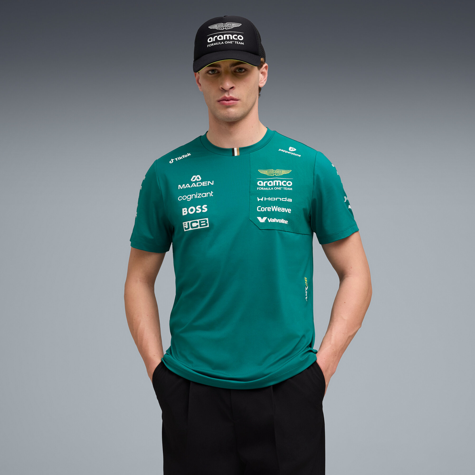 Aston Martin F1 Aramco Cognizant F1 2026 Team-T-Shirt Image
