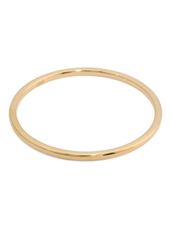 14Kt Polished Bangle Bracelet For - White - Tj Maxx Bracelets