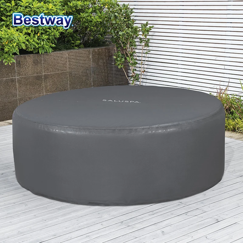 Bestway 60318 SaluSpa EnergySense Thermische Aufblasbare Whirlpool-Abdeckung 77 Zoll x 28 Zoll/1,96 m x 71 cm Image