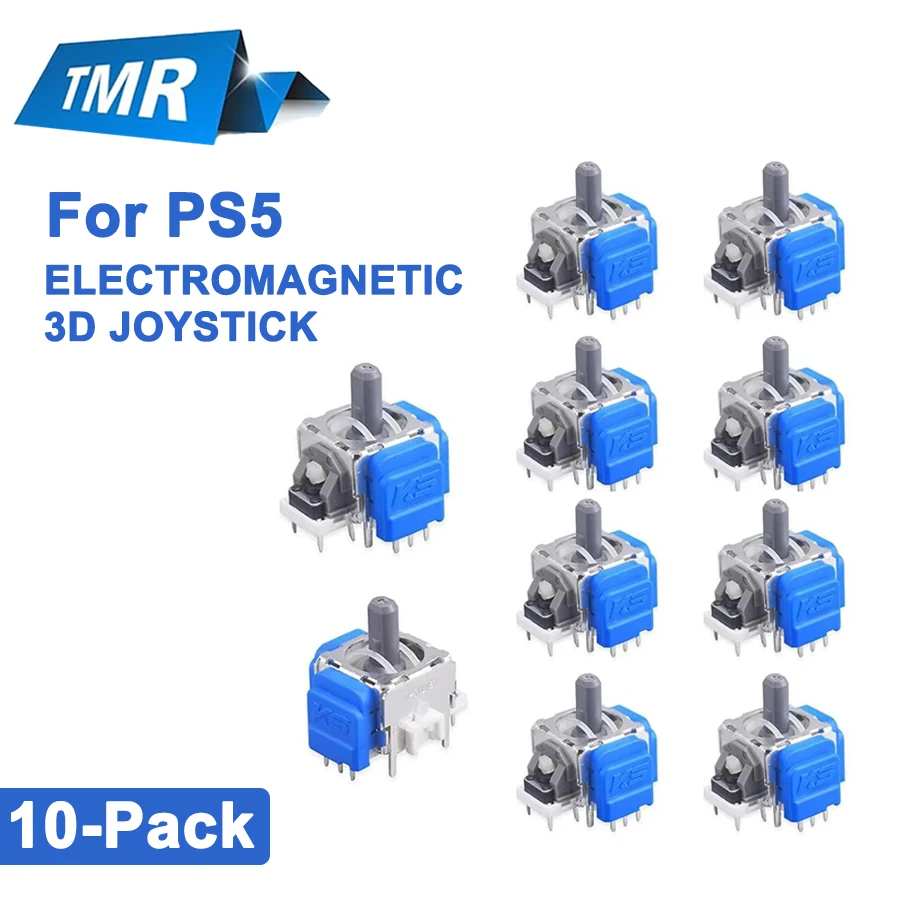 TMR Elektromagnetischer Joystick für PS5-Controller, Thumbstick No-Drift, Upgrade-Ersatzset, Gamepad, 3D-Analogsensor-Zubehör Image