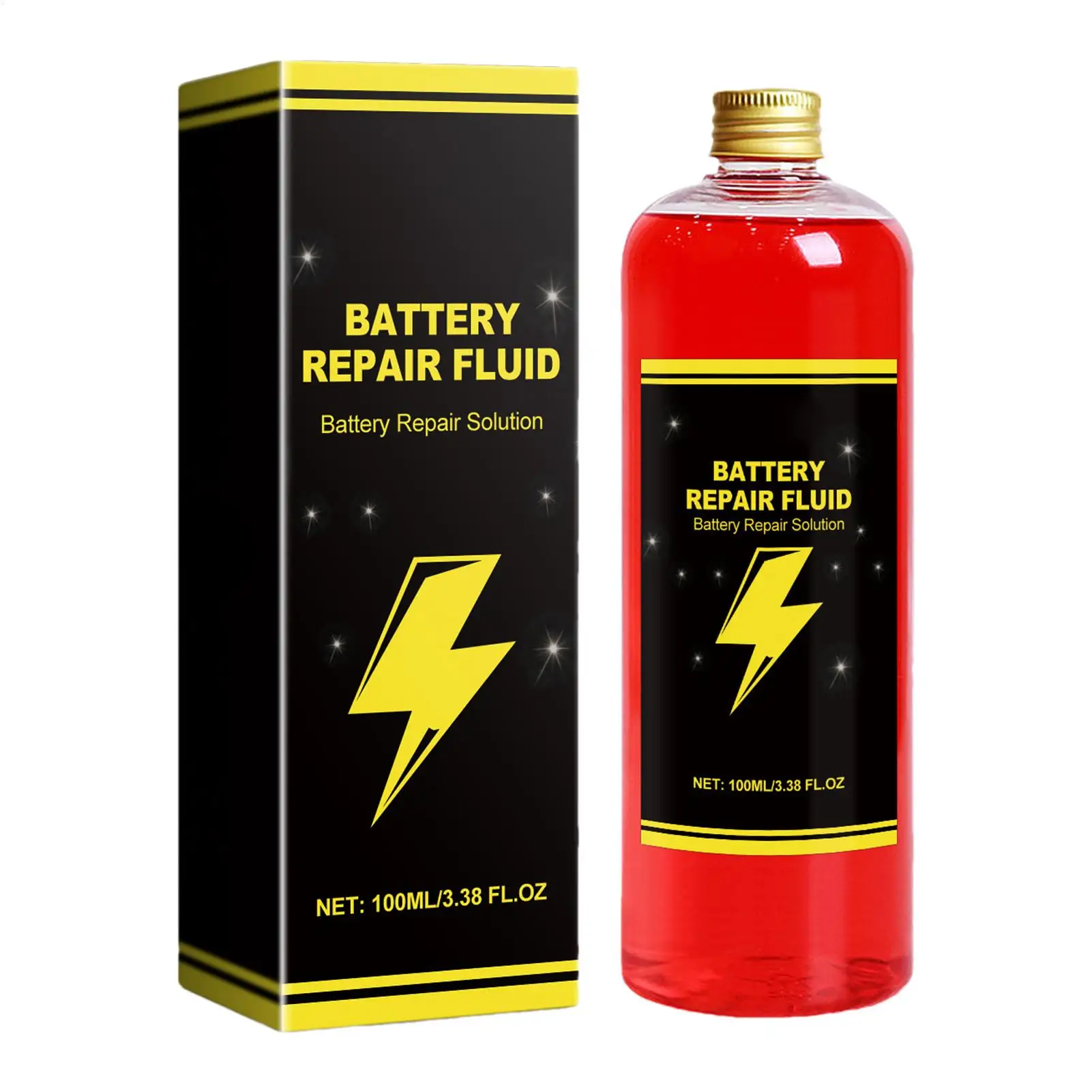 Batteriereparaturmittel 100ml Effektive Reparaturflüssigkeit Batterie-Wiederherstellungslösung Effiziente Reparaturlösung für Auto und LKW Image