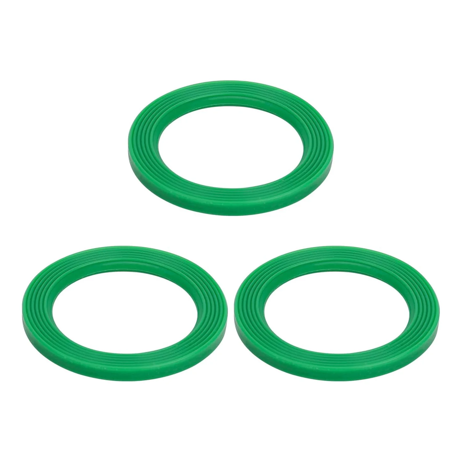 3-teilige Klingendichtung für Vorwerk Thermomix Bimby TM5 TM6 Küchenmaschine, Mischmesser, Ersatz-Dichtungsring für Vorwerk Thermomix Image