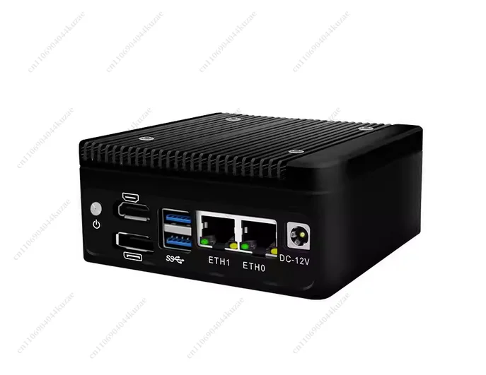 Für SZBOX H9 N100 Lüfterloser Mini-PC - DDR5 SO-DIMM 2*i226 1000M LAN HDMI2.1 DP1.4 PfSense Firewall-Gerät BKHD-ALD-N100 Image