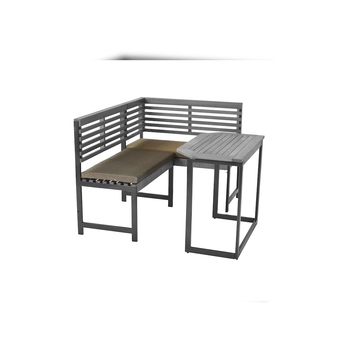 Merxx Kissen für Eckbank, 100 x 46 x 5 cm, Grau Image