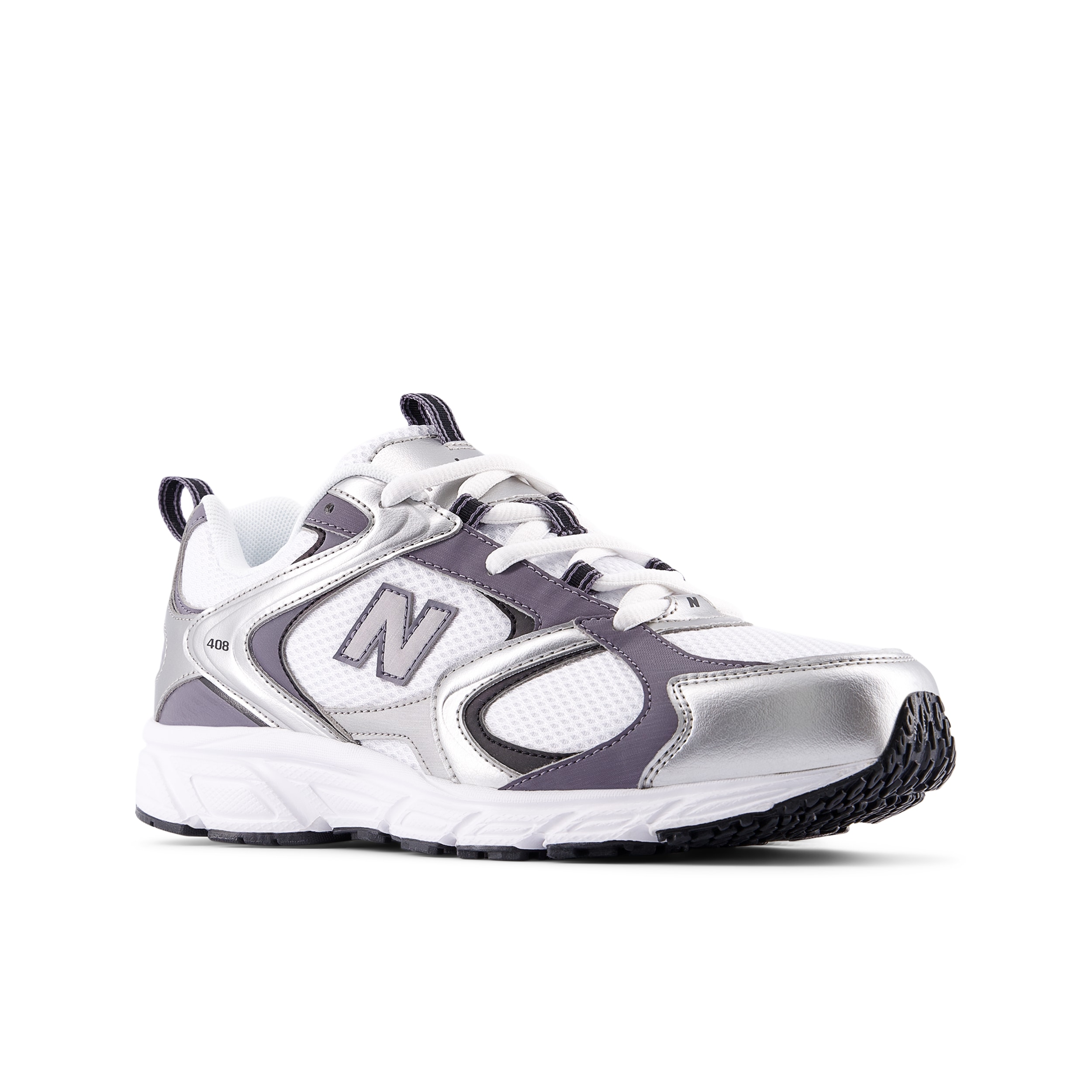 Sneaker NEW BALANCE "408", Damen, Gr. 42, nb 103 weiß, Synthetik, Textil, Schuhe Sneaker, von dem New Balance 530 inspiriert