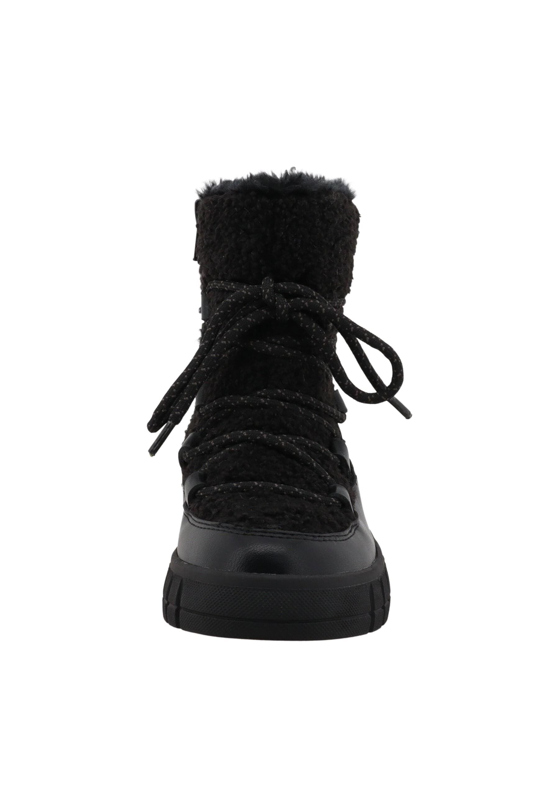 Stiefel TOM TAILOR "Tom Tailor Tall Boots", Mädchen, Gr. 38, schwarz, unifarben, Schuhe Stiefel