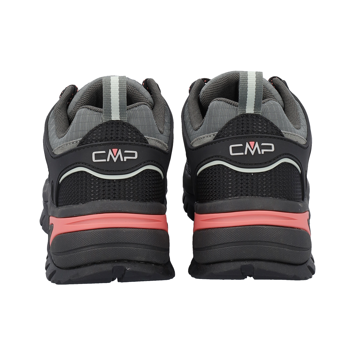 Wanderschuh CMP "RIGEL 2.0 LOW WMN TREKKING SHOES WP", Damen, Gr. 39, avocado, coral, Leder, Synthetik, Schuhe Wanderschuh