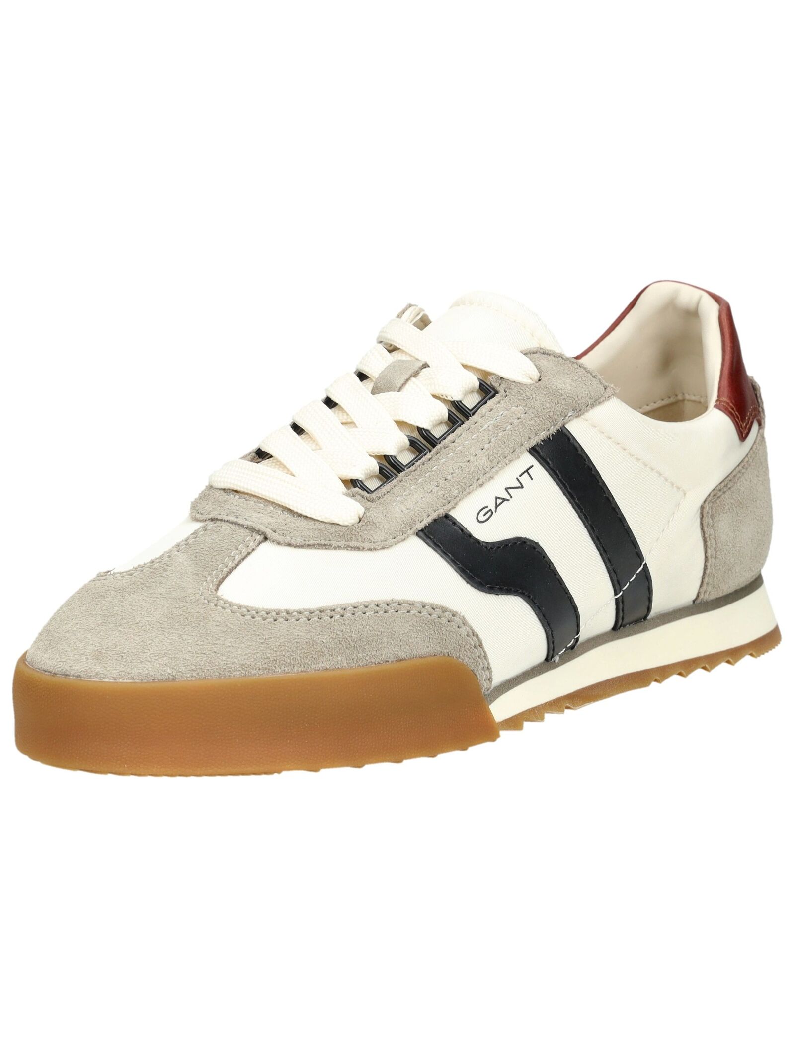 Sneaker GANT "Gant Sneaker Veloursleder", Herren, Gr. 42, beige, Veloursleder, Schuhe Sneaker