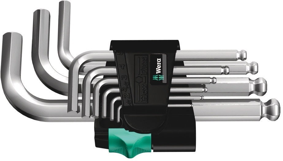 Wera Werk Winkelschraubendrehersatz 950/9 Hex-Plus 3 05133163001 Image