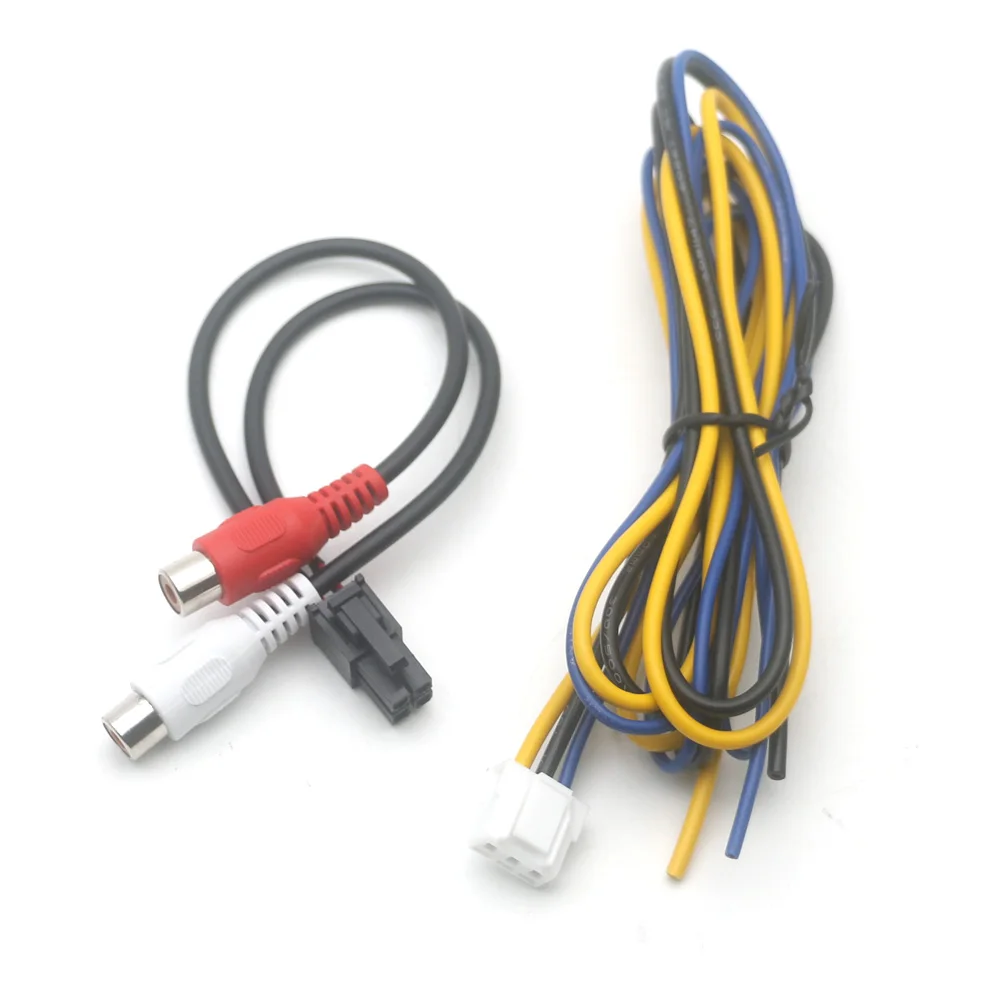 Für Pioneer TS-WX130DA TS-WX130EA TS-WX140DA Auto-Stereo-Verstärker Lautsprecherkabel RCA-Kabeladapter Image