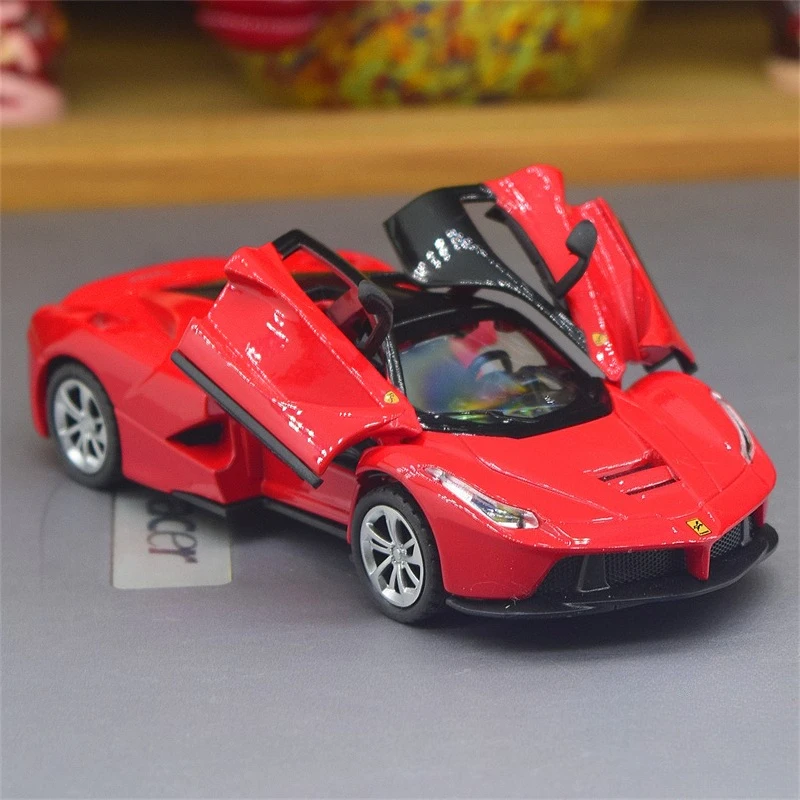 1:36 Lafa Sportwagen Simulation Legierung Auto Druckguss Spielzeugfahrzeuge Sound und Licht Auto Modell Sammlung Auto Spielzeug Image
