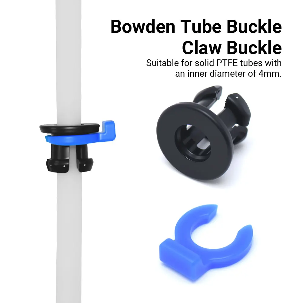 3D-Drucker-Teile PC4-01 PC4-M6 Pneumatische Verbinder Spannzangen für Hotend Extruder Bowden PTFE-Schlauch Anschlüsse 1,75mm Filament Image