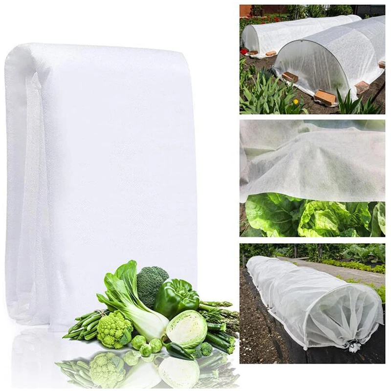 Winter Pflanzen abdeckung Frostschutz abdeckung Pflanzen abdeckung Vliesstoff Pflanzen abdeckung kälte feste Abdeckung Pflanzens chutz hülle Image
