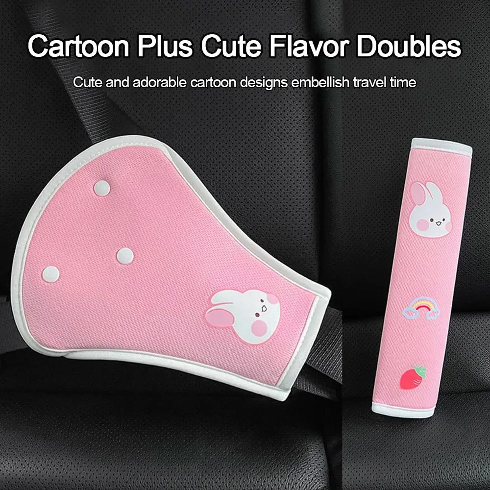 Universal Auto Sicherheitsgurt Abdeckung Einstellbare Auto Sicherheitsgurt Abdeckung Schulterpolster für Kinder Erwachsene Auto Innen Zubehör Image