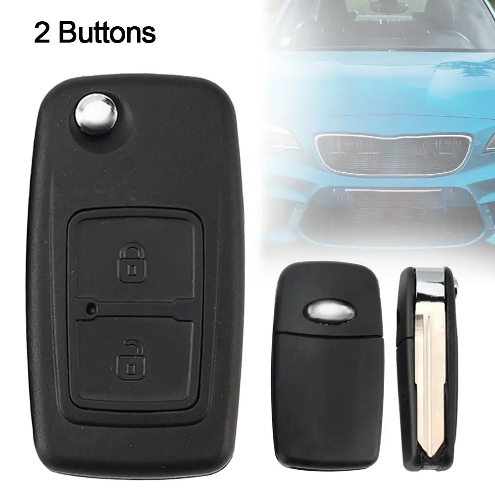 2 Tasten Flip Folding Remote Autos chl üssel Shell Fall Anhänger für chery tiggo a1 e5 a5 Fulwin Cowin Ostern Schlüssel abdeckung ungeschnittene Klinge Image