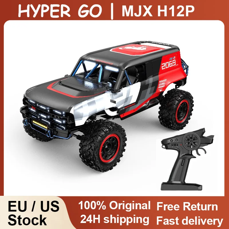 HYPER GO MJX H12P Ford 1/12 Ad Alta Velocità 4WD Auto Da Arrampicata RC Auto di Controllo Remoto Sensazione Brushless Fuoristrada Giocattolo