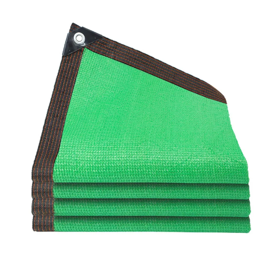 Der Sonnenschutznetzstoff ist langlebig und eignet sich für Gartengewächshäuser, Tierschuppen, Terrassen und Pflanzenbezüge Image