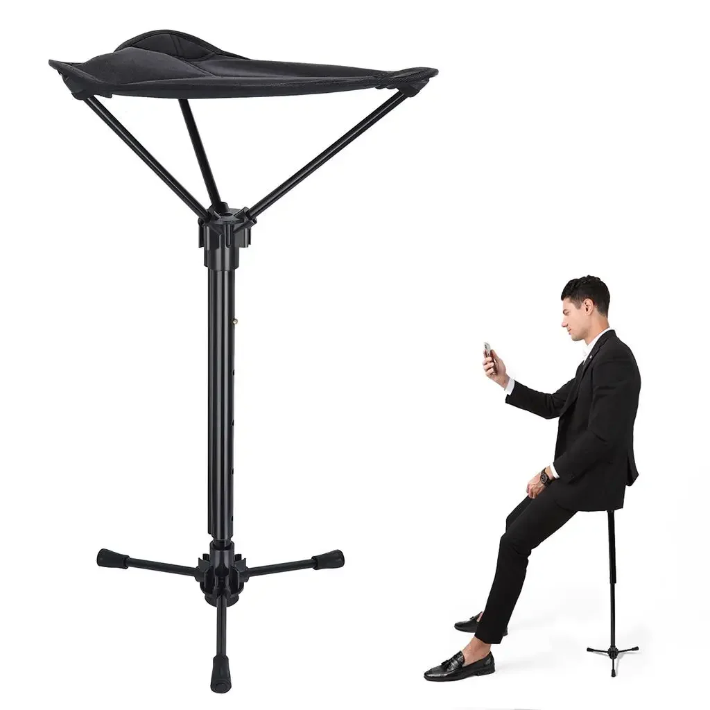 Outdoor-Campinghocker, Angelwachteschlangenhocker, klappbarer tragbarer Podiumhocker, tragbarer Maza-Campingstuhlhocker, Angelhocker Image