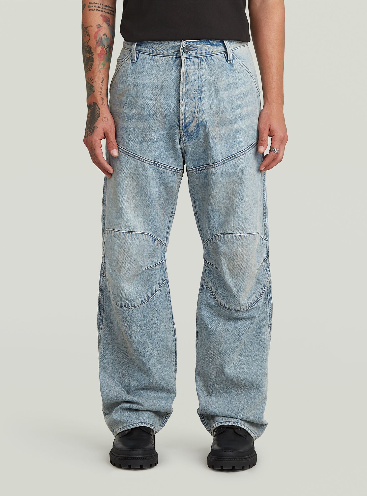 Regular-fit-Jeans G-STAR "5620 Loose 2.0 Jeans", Herren, Gr. 32, Länge 32, vintage bornite, Obermaterial: 50% Baumwolle, 30% Baumwolle, 20% Baumwolle, Jeans