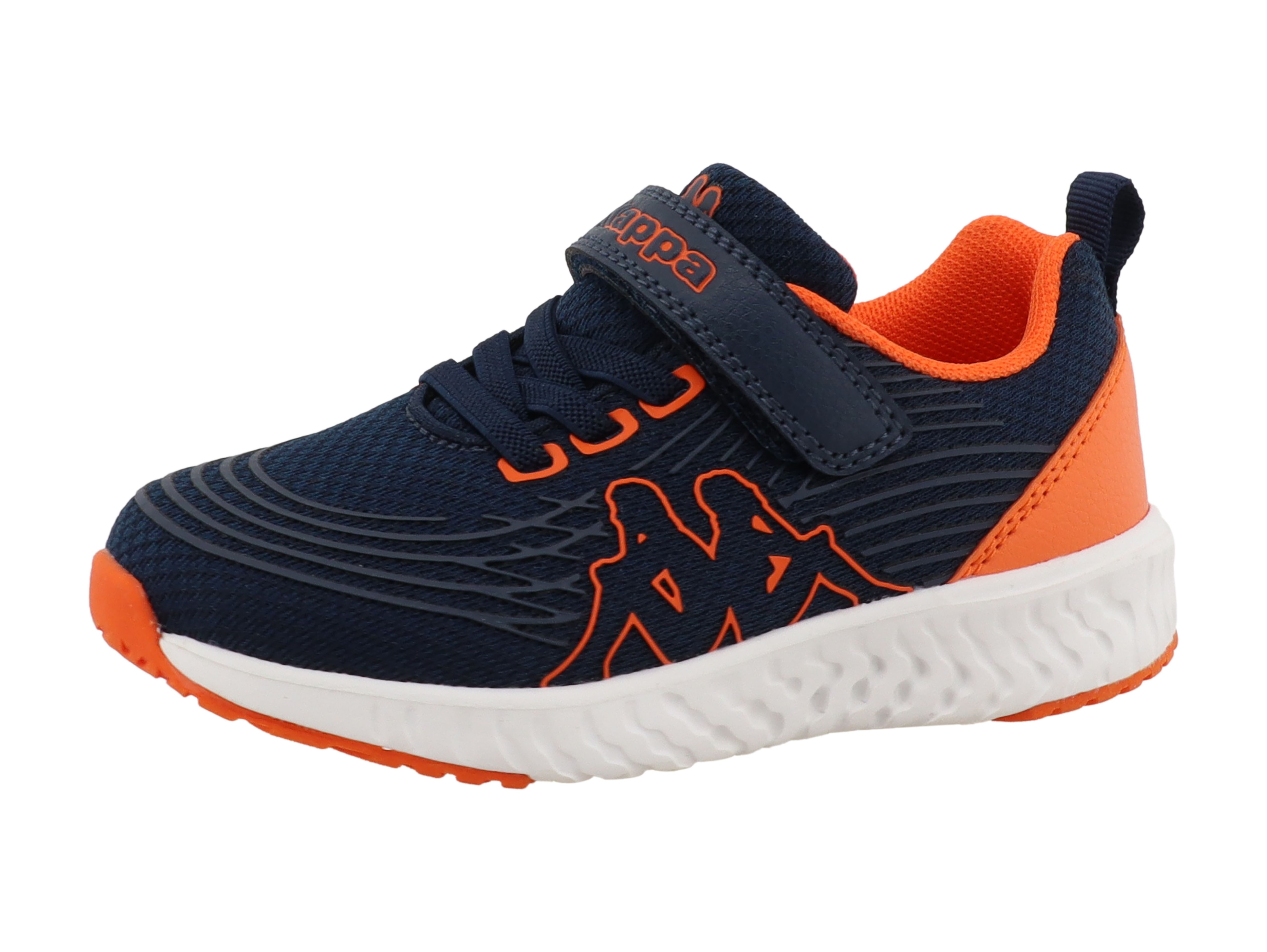 Sneaker KAPPA "HANAKO", Damen, Gr. 33, navy, orange, Synthetik, Schuhe Sneaker