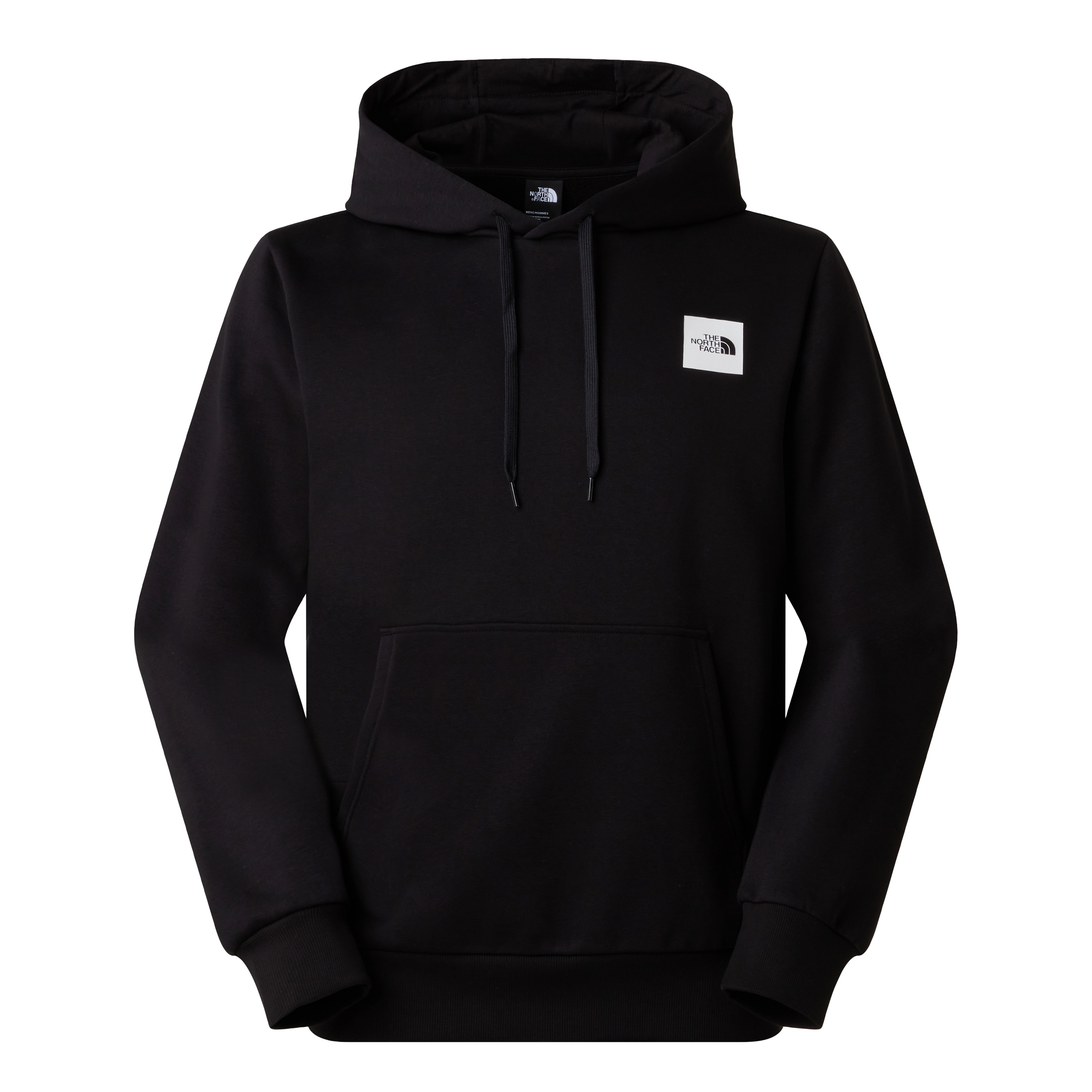 Kapuzensweatshirt THE NORTH FACE "M EVOLUTION BOX HALF DOME REGULAR HOODIE", Herren, Gr. S, tnf schwarz, Obermaterial: 68% Baumwolle, 32% Polyester, normal, Rundhals, Sweatshirts, sportlicher Schnitt, für Sportmode und Outdoormode, aus Polycotton