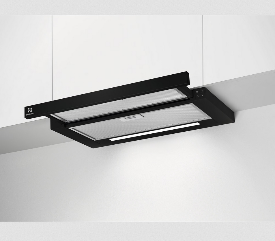 AEG Electrolux Flachschirm-Dunstabzugshaube / Abluft oder Umluft / 60cm LFP616K Image