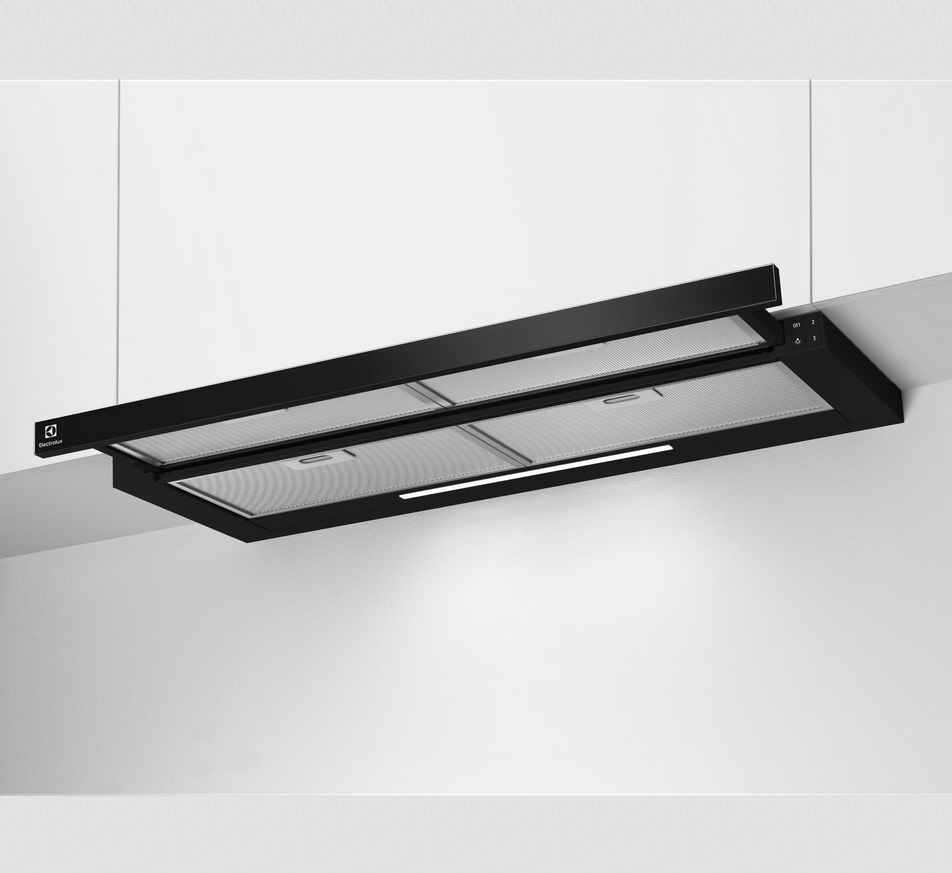 AEG Electrolux Flachschirm-Dunstabzugshaube / Abluft oder Umluft / 90cm LFP619K