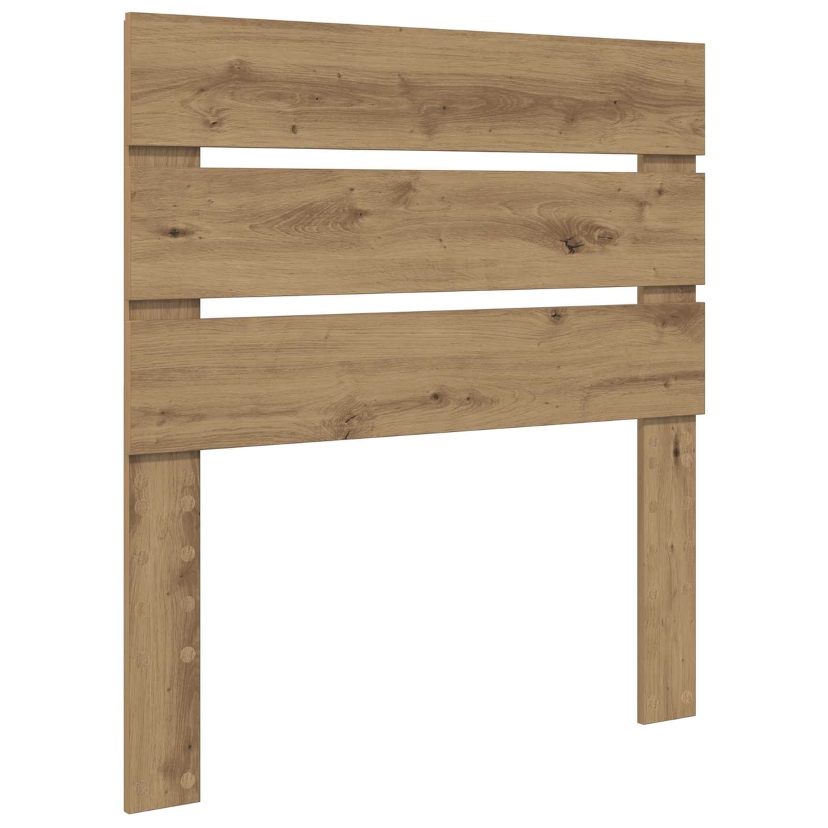 vidaXL Kopfteil Artisan-Eiche 80 cm Holzwerkstoff Image