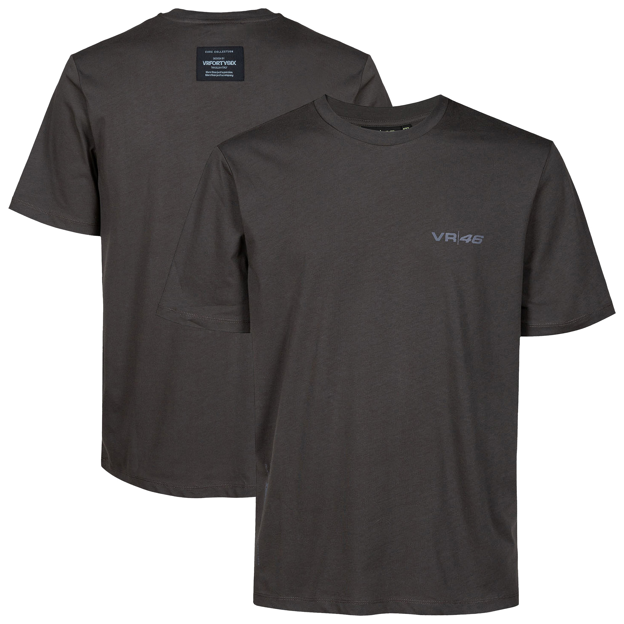 "VR46 Racing Valentino Rossi T-Shirt – Dunkelgrau" Image