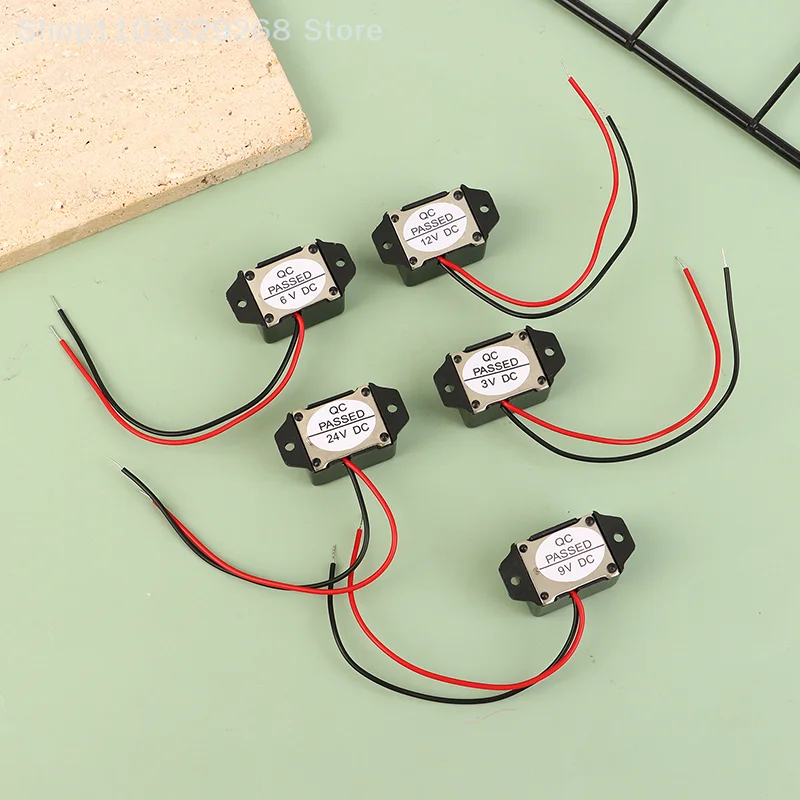 Elektronischer Mini-Alarmsummer 2315, aktiv, mechanisch, 3 V, 6 V, 9 V, 12 V, 85 dB – kompakte Größe für Sicherheit und Alarmsysteme Image
