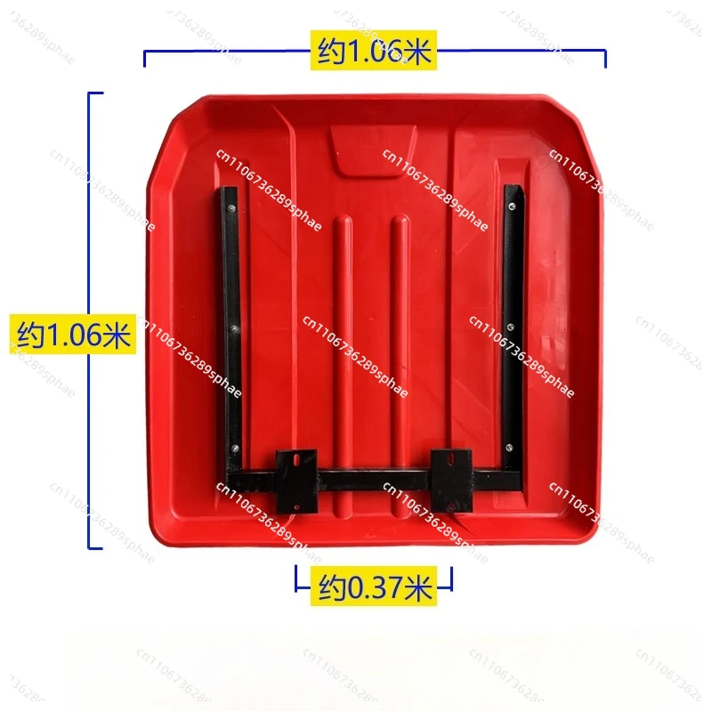 Traktor mit Halterung für Markise, Decke, Überdachung, Wind Image