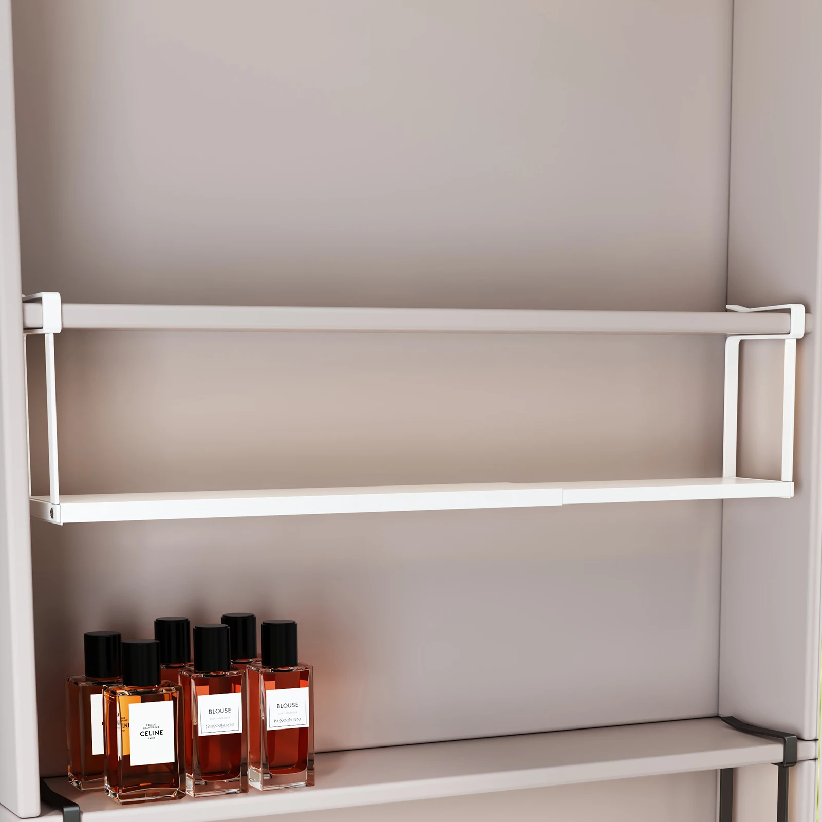Spiegelschrank-Aufbewahrungsbox mit mehreren Ebenen, Hängekorb, Badezimmerschrank, Unterschrank-Hängeaufbewahrungsregal, Badezimmer-Organizer