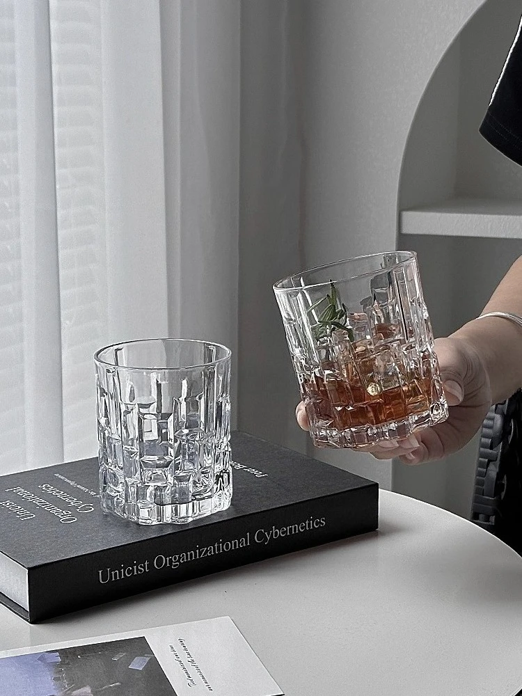 Whisky Weinglas Licht Luxus Bier Haushalt Weinglas, Kristall ausländisches Weinglas Image