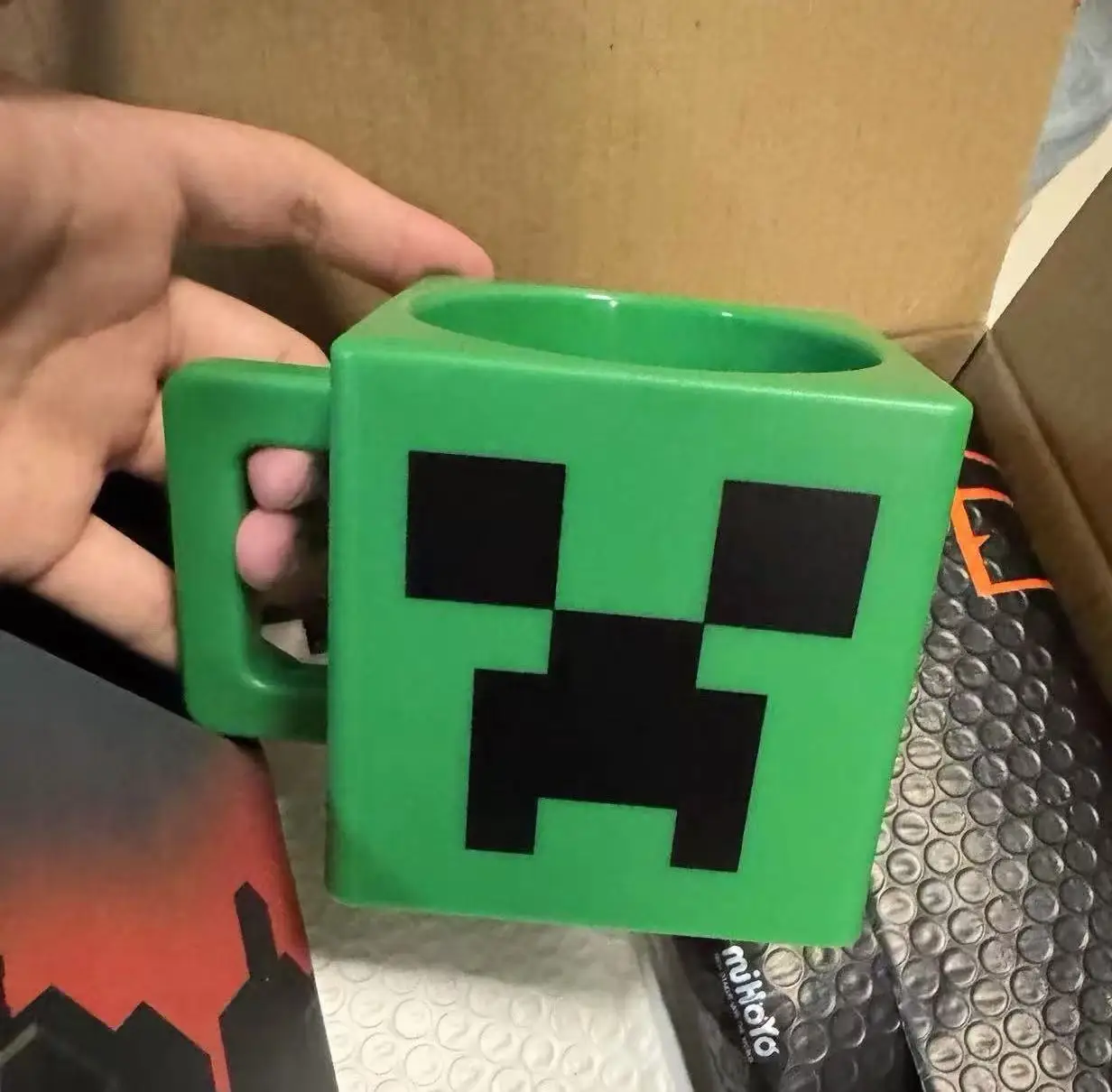 Neue 230ml Minecraft Min Game Peripheral Tasse – Erwachsenen-Wasserbecher für Fitness, Sport, Geburtstag, niedliches und kleines Sammlerstück, Geschenk Image