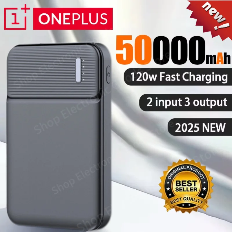 OnePlus Power Bank 120 W Schnellladung 50000 mAh Powerbank Externes Ladegerät Schnellladung für iPhone Samsung Laptop Image