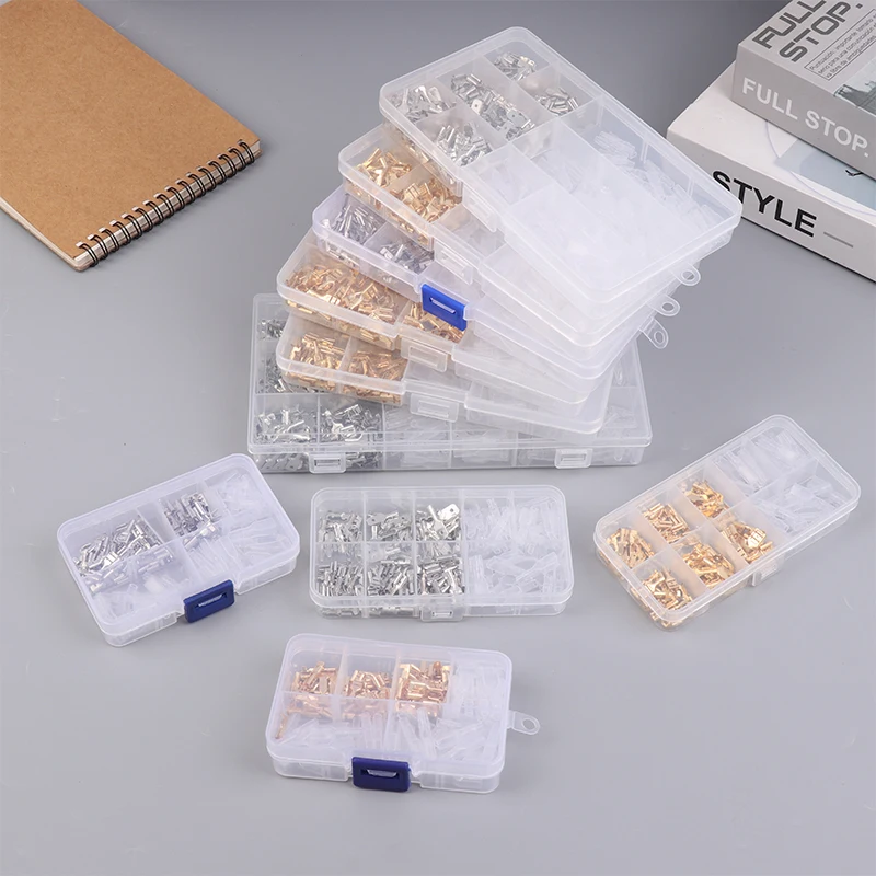 1Set Docking Terminal Kabel Bare Terminal Frühling Einsatz Mantel Terminal Männlich Und Weiblich Paar Terminal Box 120/135/270/315/450Pcs Image