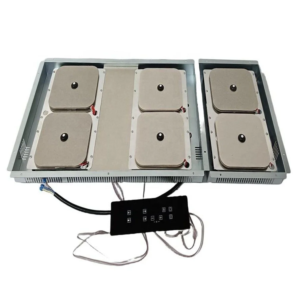 Neuer 2025, versteckter, unsichtbarer 6-Brenner-Induktionsherd für unter Granit und unterstützt eingebautes Induktionskochfeld Image