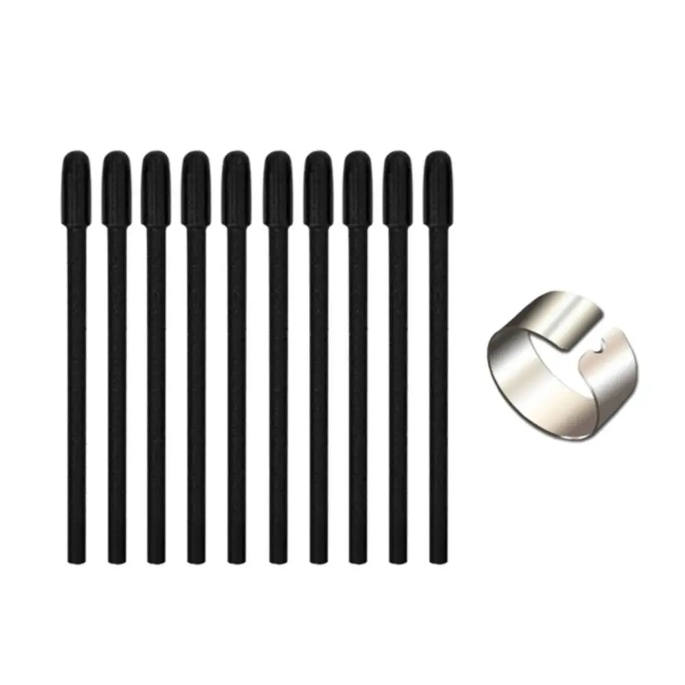 Ersatz-Zeichentablett-Spitzen, Glatt und Langlebig, Stiftspitzen-Set mit Clip aus POM für Wacom Pro Pen 3 PTK470 670 870 DTH135 172 271 Image