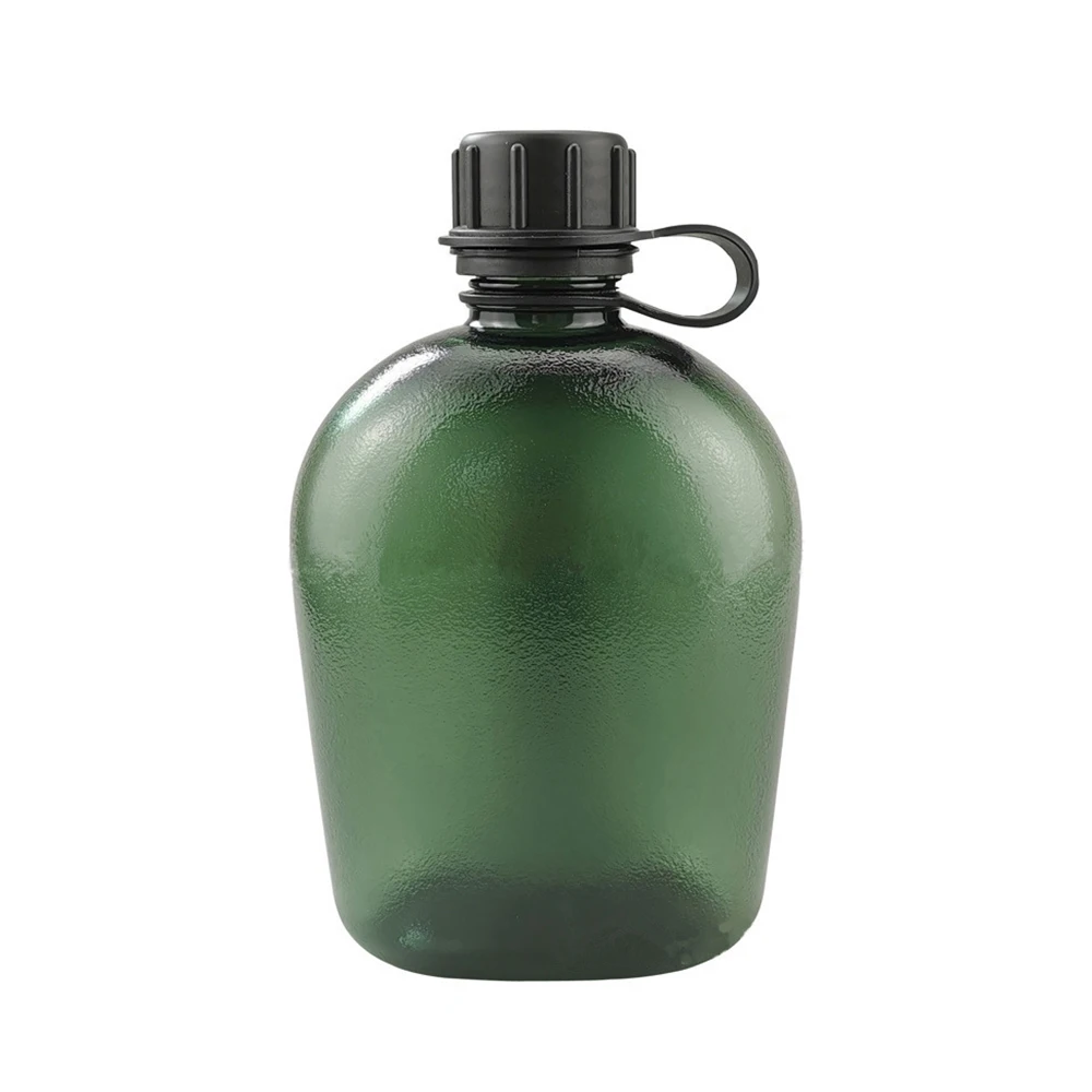 Tritan-Wasserkocher im amerikanischen Stil, Outdoor-Sportwasserflasche, tragbarer Wasserkocher für das Outdoor-Training, taktischer US-Wasserkocher, BPA-frei, 1 l Image