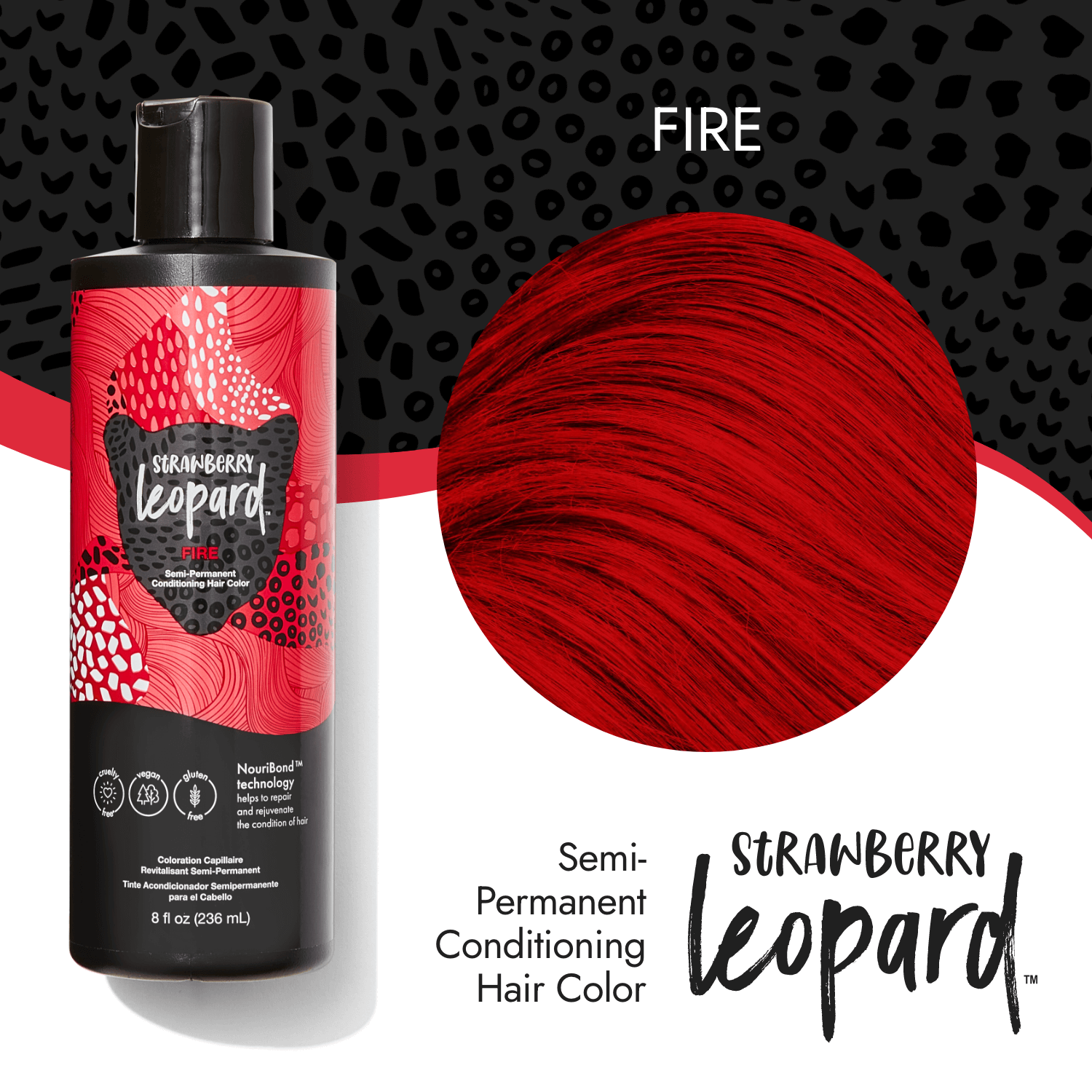 Hair Care 4 - Strawberry Leopard
