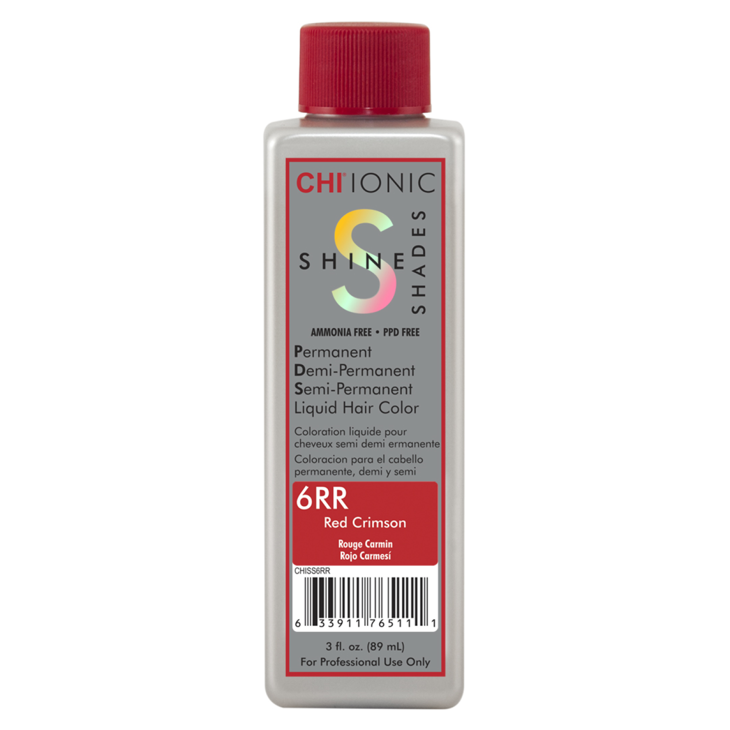 CHI Ionic Shine Shades 6RR Red Crimson