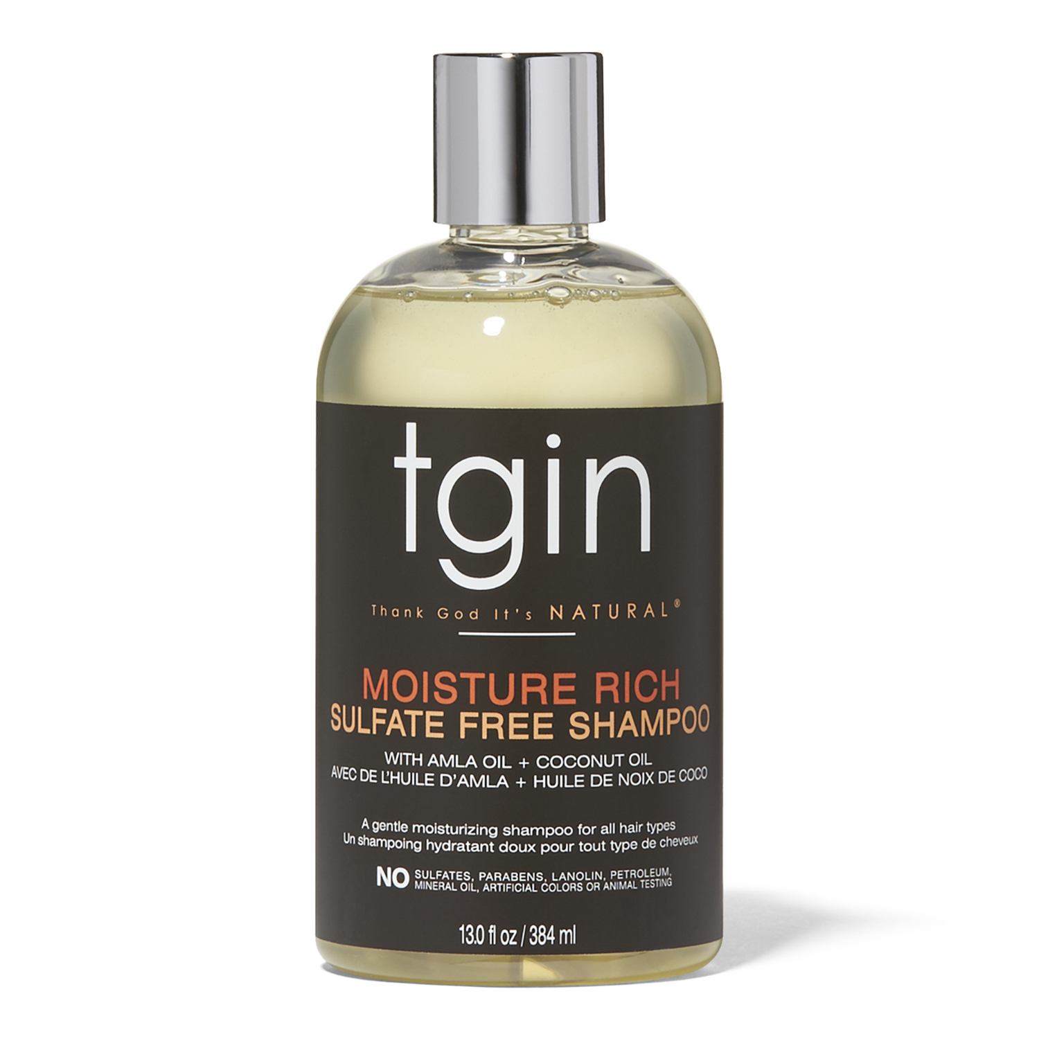 TGIN Moisture Rich Sulfate Free Shampoo 13oz 13 Oz - TGIN