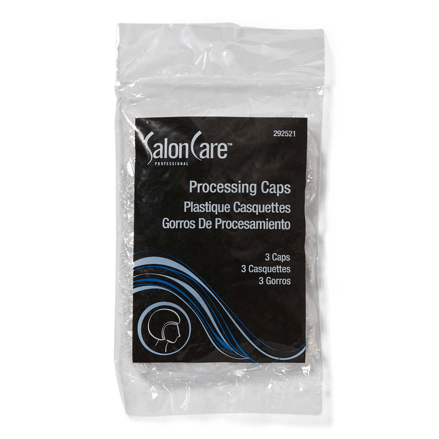 Salon Care Professional Processing Caps 3 Count 3 ct