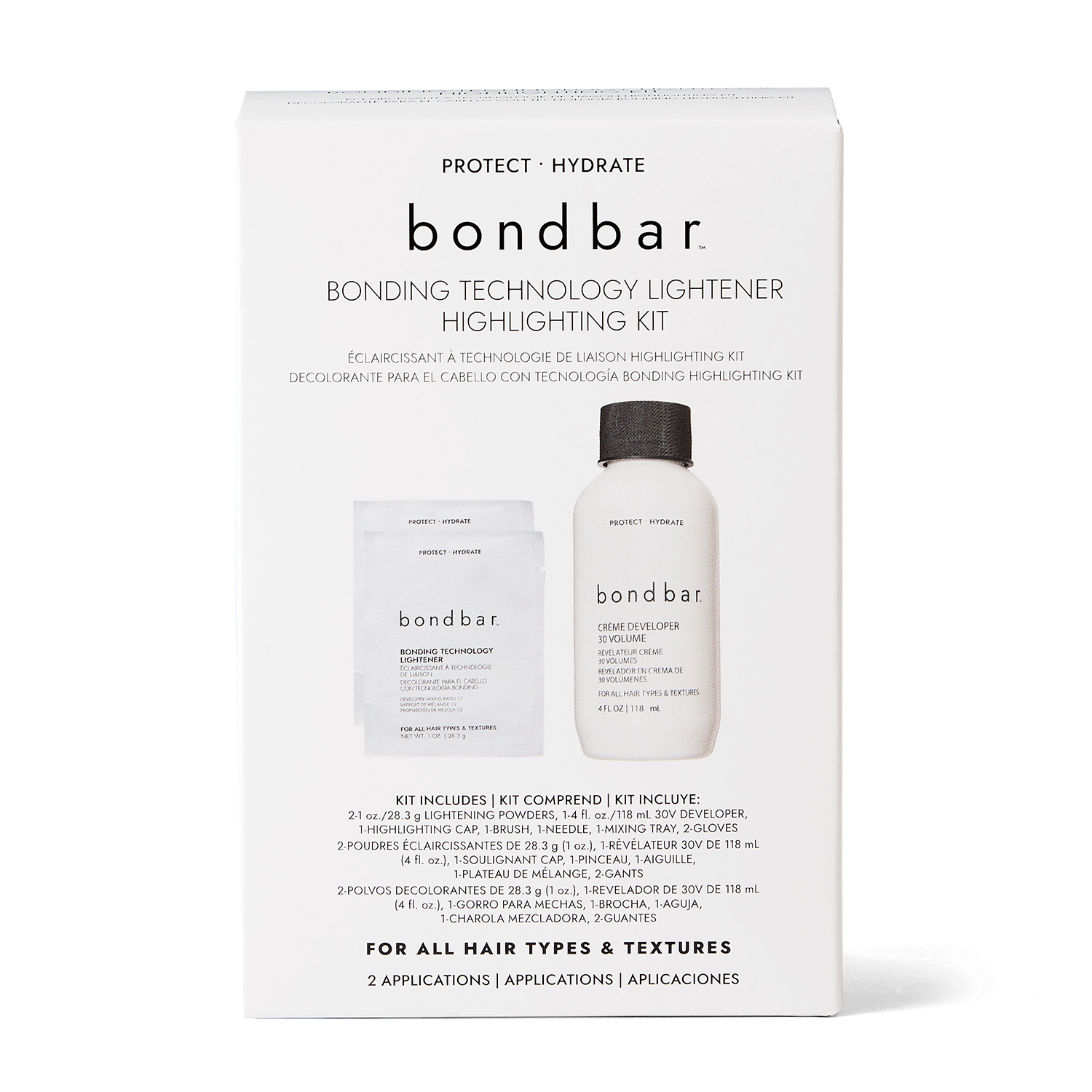 Bondbar Bonding Technology Lightener Highlighting Kit each